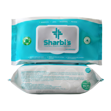 Bamboo Hygiene Non Sensibility Female Cleaning Wet Wipes