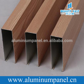 Decorative metal suspended ceiling board