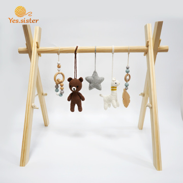 Natürliche Sicherheit Bildungsaktivität Holz Baby Gym