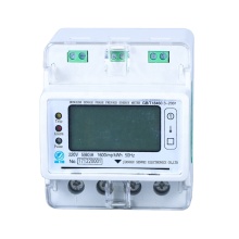 Single-Phase DIN Rail 4P Prepaid Wireless Smart Energy Meter