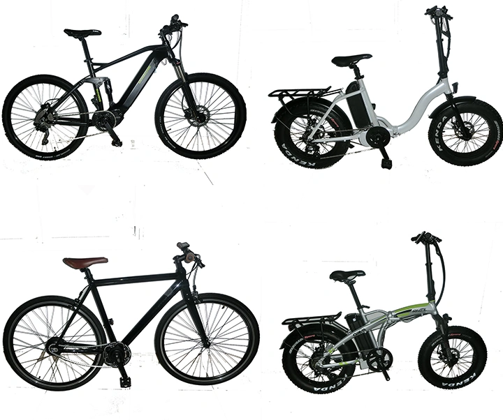 26X4.0 Fat Tire Folding Bicycle Electric Mountain Bike 48V 500W 10ah Panasoni'c Lithium Battery