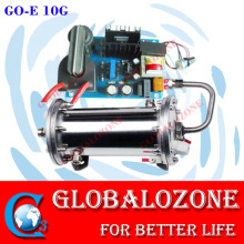 Water cooled enamel corona discharge 10g ozone generator