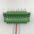 11 pin through wall plug-in terminal block