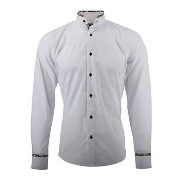2014 new style men's peasant collar casual shirt