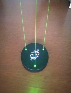 Narguile KTV CLUB  hot selling  Laser lighting hookah base shisha base for night bar club bar