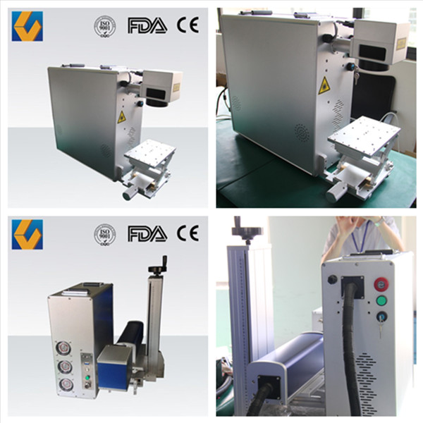 Fiber 10W 20W 30W 50W Small Laser Marking Machine