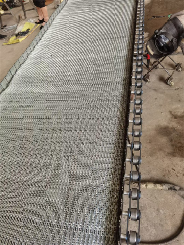 Stainless Steel Compound Weave Belt for Chemical Particals