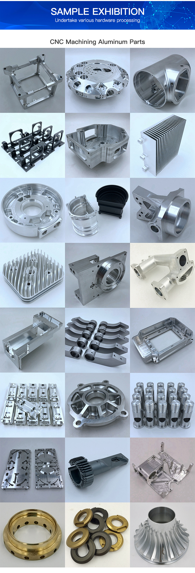 High quality custom machine parts machining service aluminum cnc machining parts