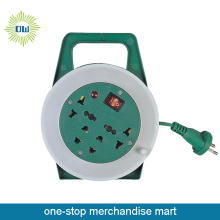 Automatic Retractable Cable Reel with Storage Rack