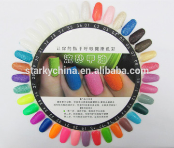 newest large round nail tips color display nail color chart tips card nail salon