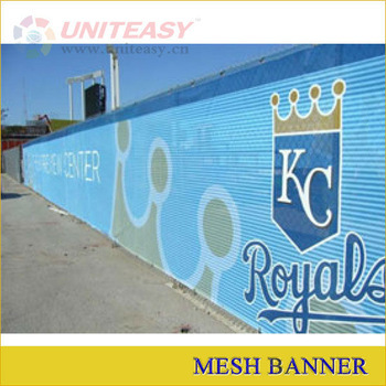 big outdoor advertising mesh banner