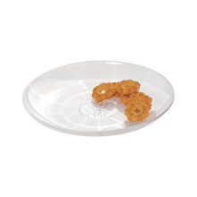 Frosted Tray 10 Inch Round Polycarbonate Fruit Plate