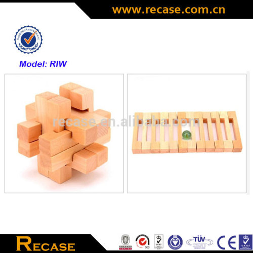 Wholesale Educational Puzzle Game 3D Wooden Puzzle for Adults