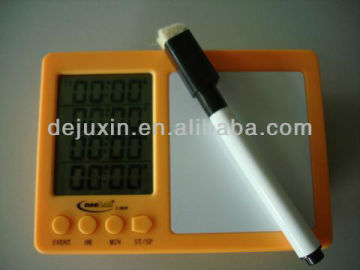 Large Lcd screen kitchen timers with logo