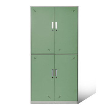 2 colores Metal Locker Gabinete para escuelas