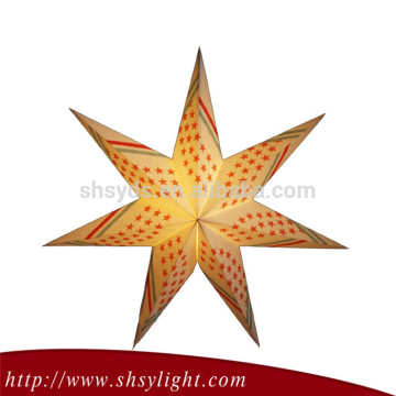 christmas gift decorative paper star