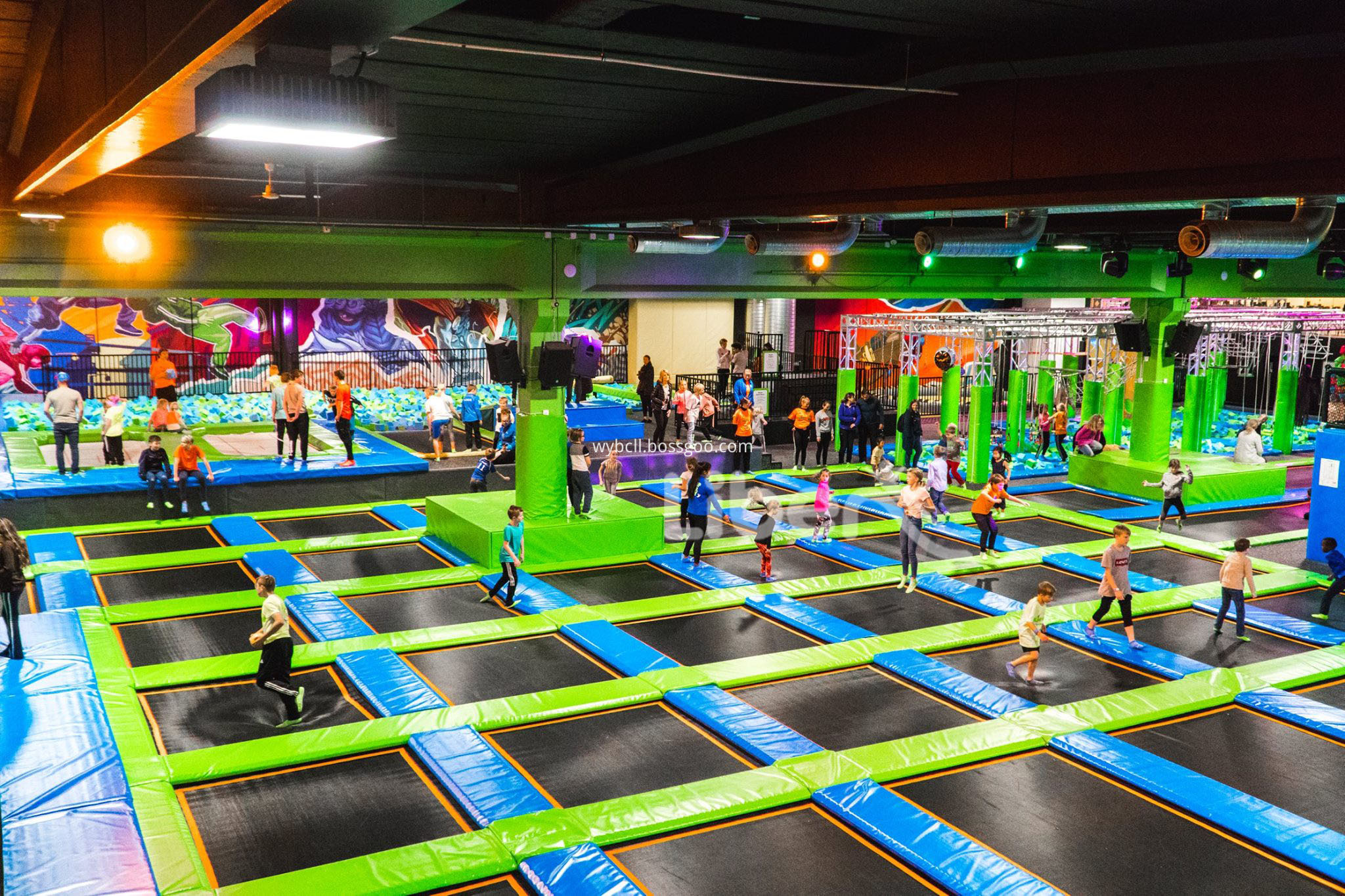 Norway trampoline park indoor