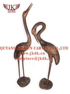 Chinese Bronze Bird landscape bronze sculpture factory