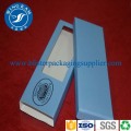 Lusury Small Bright Blue Paper Packaging dengan Glossy Varnish Coating