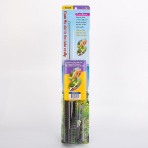 Percell Aquarium Tube Brush - Set de 3