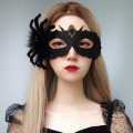 Halloween Black Spider Death Maske