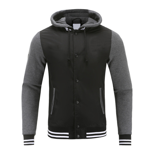 Mens Soccer Wear Coat Melange