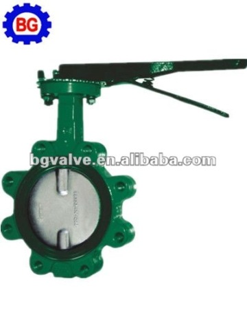 Top Flange ISO 5211 Butterfly Valve