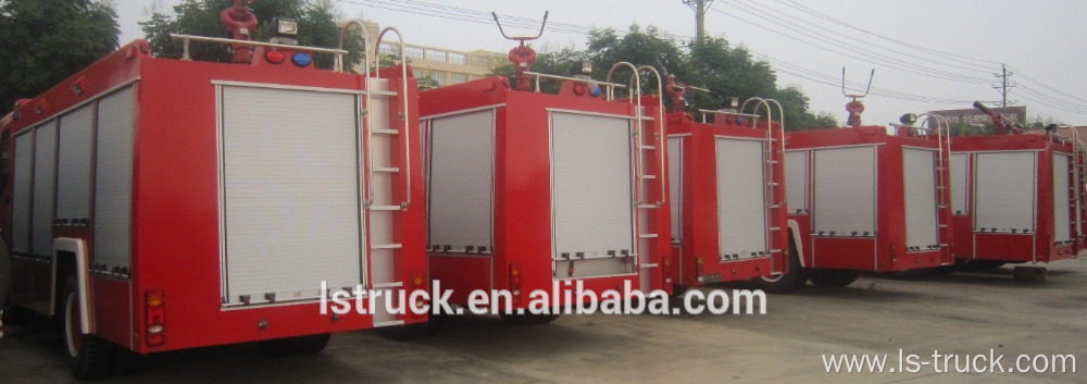 Dongfeng Fire engines water foam tank 6000L