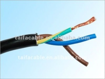 300/500v pvc insulated pvc sheathed double sheathed cable