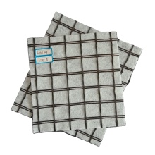 Fiberglas geogrid självlim pp nonwoven tyg