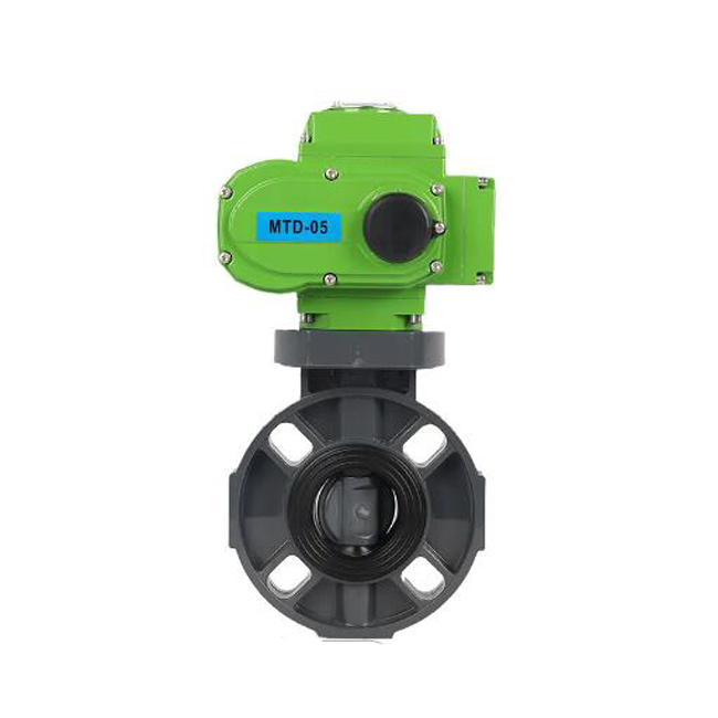 Carbon Steel Seat Type Electric Butterfly Valve