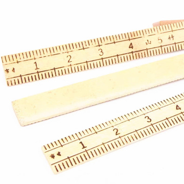 Environmentally Friendly Bamboo Ruler - Metric Centimeter Straight Ruler