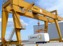 mobile gantry crane 200t