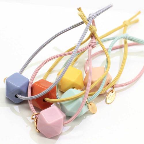 New 100Pcs/Bag Women Basic Colorful Elastic Hair Bands Ponytail Holder Lady Rubber Bands Tie Gum For Hair Accessories