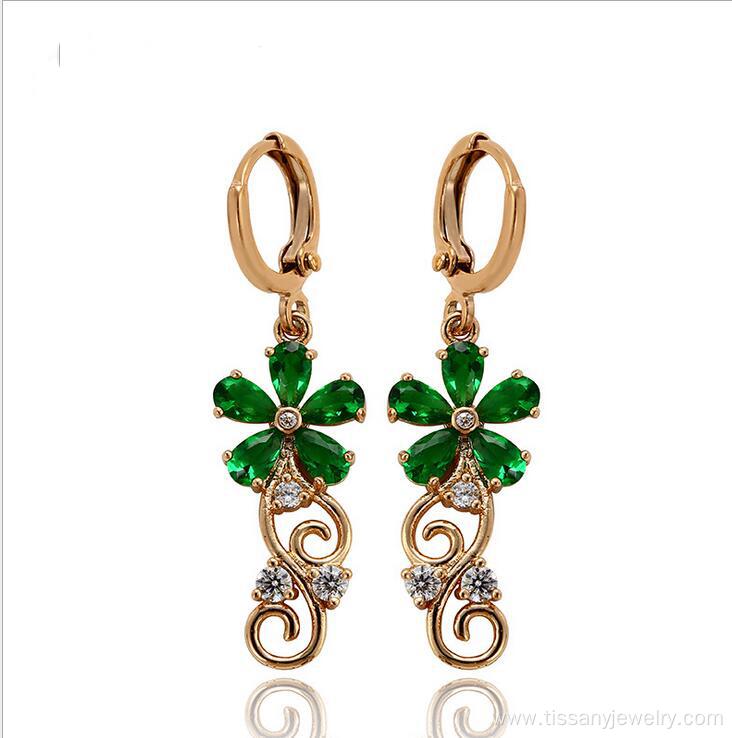 Wholesale Cubic Zircon Dangle Earrings