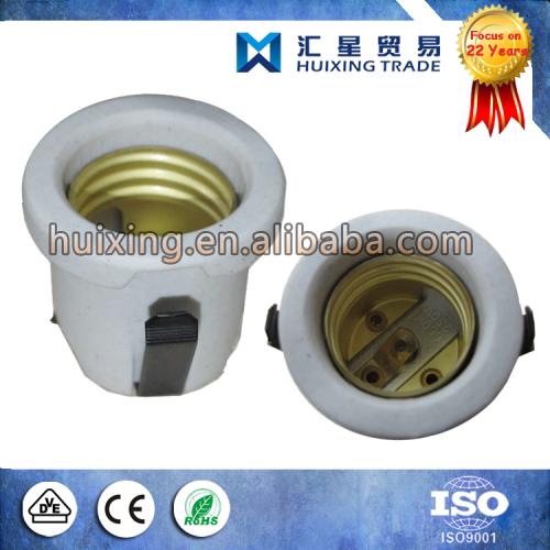 E27 LampHolder Ceramic Brass Socket Lamp Socket Porcelain Bayonet Socket