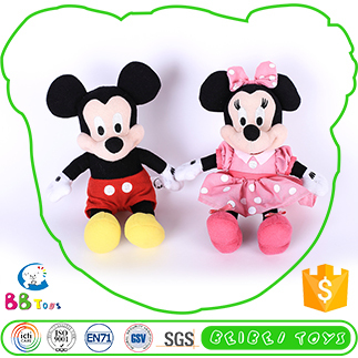 2015 Popular Superior Quality Stuffed Animals Plush Mickey Minnie