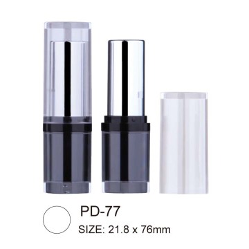 Lege plastic lippenstift container