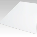 White PVC plastic sheet