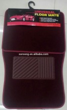 High quality and inexpensive car carpet mats,Universal 4pcs auto foot carpet mats,carpet car mat universal for promotion