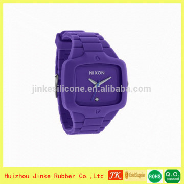 JK-0834 2014 Fashion Dial Flashes Watch slap band watch