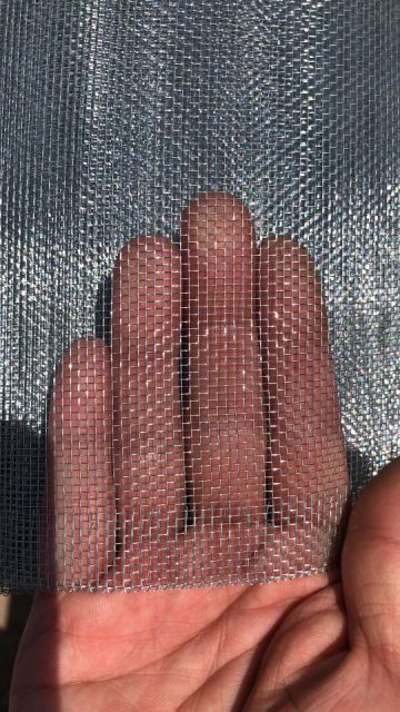 Iron window screen/steel stainless window netting