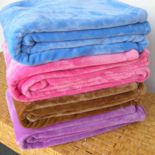 Mink Coral Fleece Throw