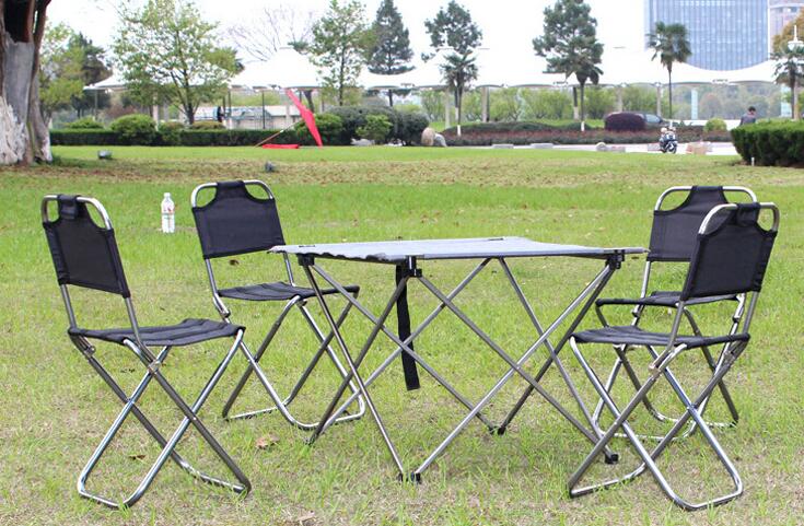 Aluminum Portable Folding Camping Chair Outdoor Foldable Fishing Chair Beach Chiar