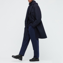 Winter 2022 New Custom men's coats wool mens down coats formal long coat for men