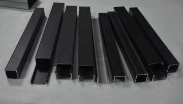 aluminium body of the lamp