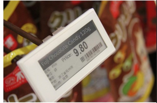 Customized ESL-tags Multiple display format for food retail, ESLs smart electronic price tags