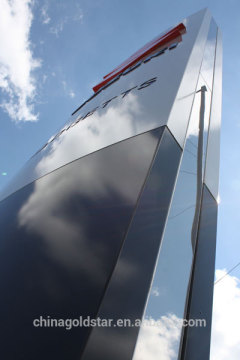 dibond advertising singboard outdoor advertising panel