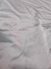 Polyester satin with metalic artificial acetate fabric