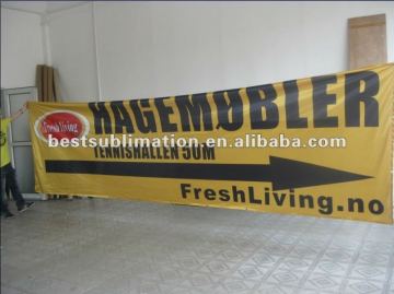 digital sublimation printing banners advertising design